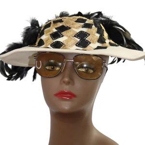 Giorgio Retro Gold & Black Tone Prescription Glasses Vintage Two Pair Lot